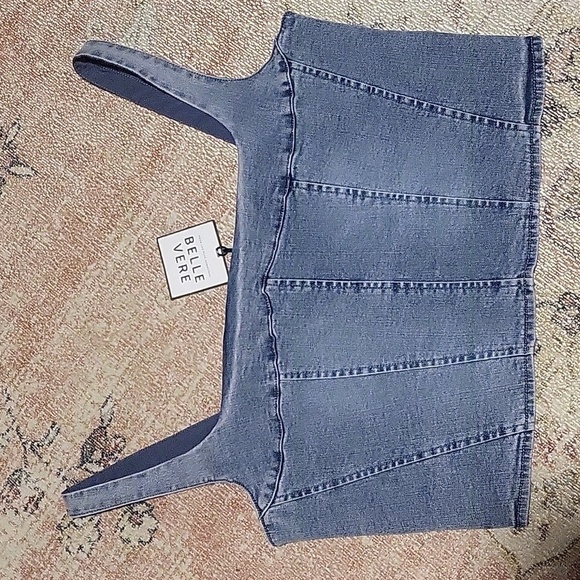 Belle Vere Tops - Women's Blue Denim Top